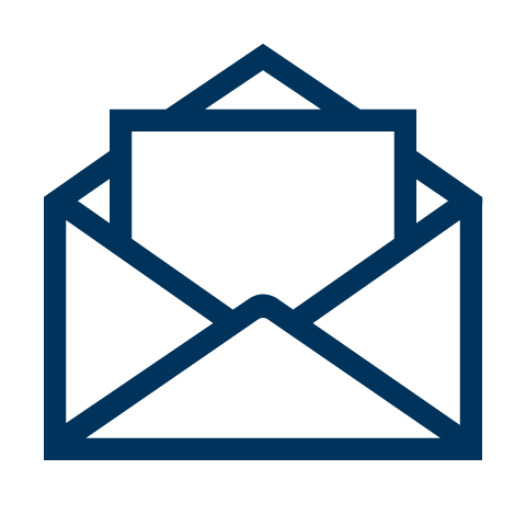 open envelope icon